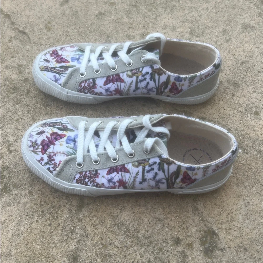 INKKAS Women's Monterey Lace up Sneakers Size 6 - Picture 5 of 9